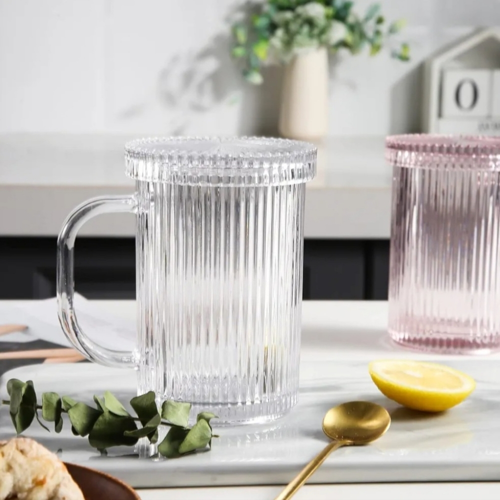 Clear Glass Coffee Mug
